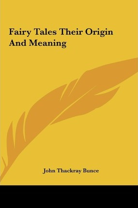 Libro Fairy Tales Their Origin And Meaning - John Thackra...