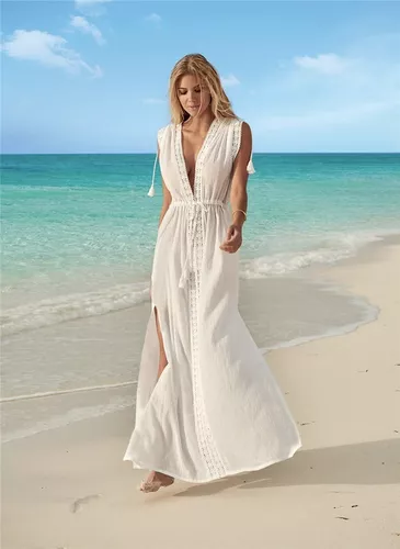 Vestido playa mujer