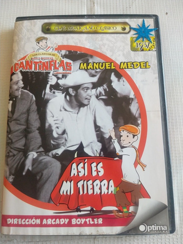 Dvd Asi Es Mi Tierra Cantinflas Y