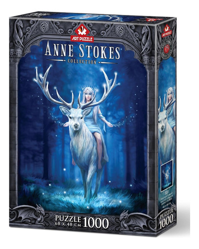 Bosque De Fantasía Anne Stokes Art Puzzle 1000 Piezas 5231