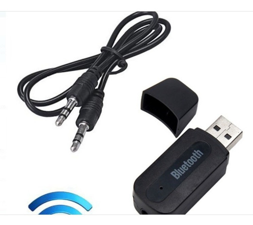 Imagen 5 de 5 de Adaptador Receptor Auxiliar Bluetooth Equipo, Radio De Auto