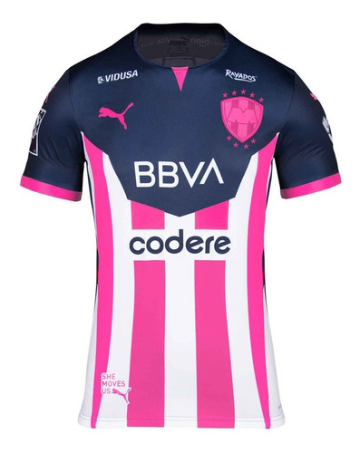 Jersey Puma De Rayados De Monterrey Para Dama Pink Project