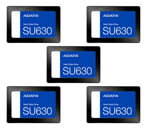 Pack 5 Unidades De Estado Solido Ssd Adata Su630 480gb