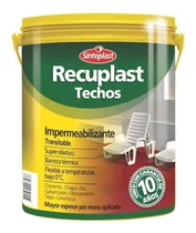 Comprar Recuplast Techos Impermeabilizante Sinteplast 20 Litros