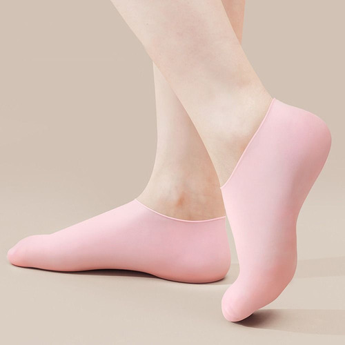 Calcetines Hidratantes De Silicona Para Cuidado De Pies