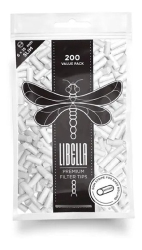 Filtros Libella Slim Extra Slim Regular Orgánico Menthol