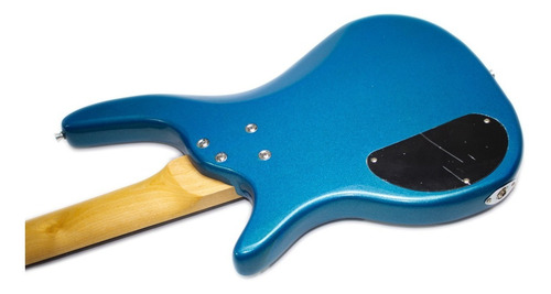 Bajo Eléctrico Deviser L-b3-5 Azul C/funda Top Quality