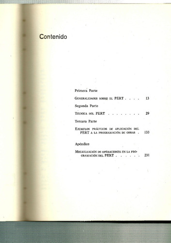 Técnicas Del Pert Aplicadas A La Construcción.tiempos Costes (Usado)