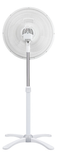 Ventilador Mytek 3197blanco 16 Pulgadas Pedestal Base Cruz 3 Velocidades Plástico Potente
