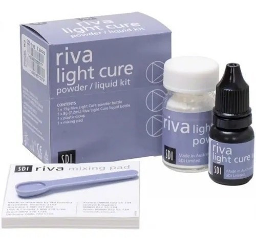 Ionômero De Vidro Riva Light Cure Cor A2 (pó + Liq) Sdi