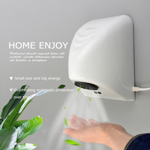.. Secador De Manos Eléctrico Automático Con Sensor