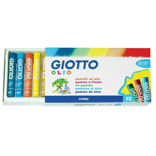 Oleo Pasteles Giotto Estuche X12