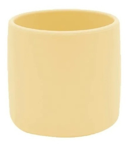Vaso Silicona Bebé 180ml Minikoioi Mini Cup +6 Meses Color Yellow