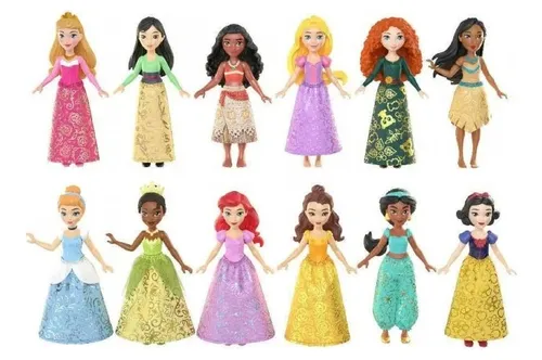 Comprar Mini Muñeca Princesas Disney Surtidas Muñeca miniatura y ac