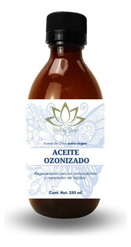 Aceite Ozonizado Regenera Elimina Manchas Antioxidante 250ml