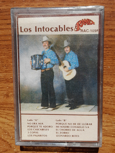 Los Intocables.  No Era Mia.  Casete Ramex 