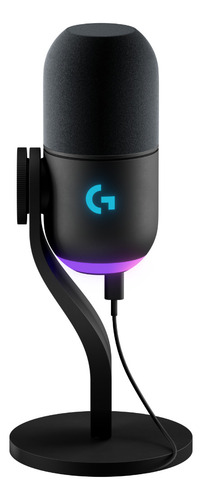 Micrófono Logitech Yeti Gx Rgb Lightsync Supercardioide