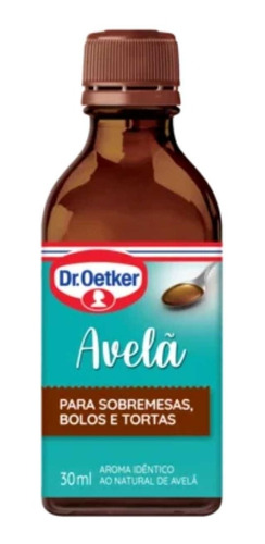 Essência Aroma De Avelã Para Sobremesas Dr. Oetker 30ml