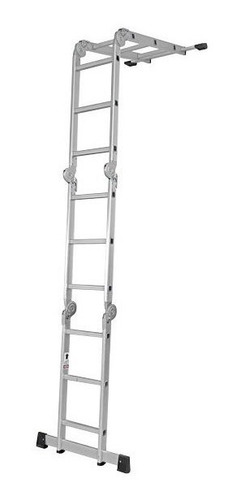 Imagen 3 de 6 de Escalera Multifuncion Aluminio 4 X 4 Articulada 16 Escalones