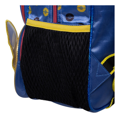 Mochila Pokemon Amigos Ruz Kinder Con Ruedas Azul Liso