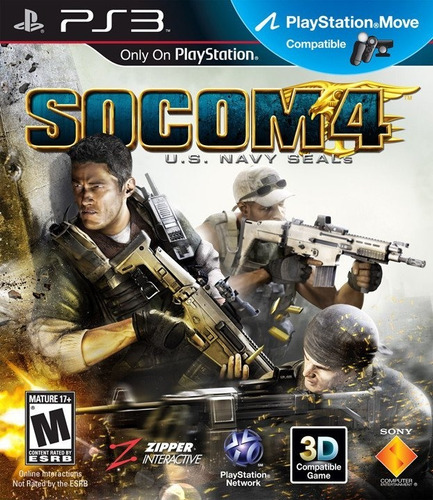 Socom 4 Us Navy Seals Ps3 Fisico Original Sellado Abasto