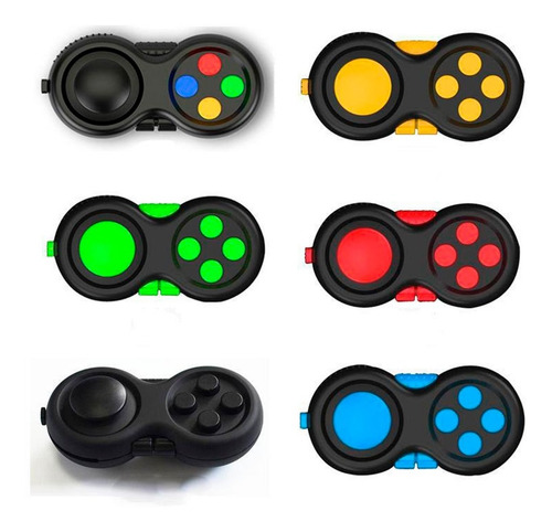 Imagen 5 de 10 de Joystick Juguete Pad Antiestrés Sensorial Varios Colores X1