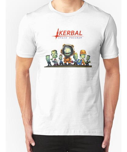 Franela  equipo Ksp Del Programa Espacial Kerbal