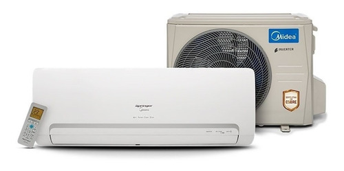 Springer Midea split ar condicionado inverter frio 9000 BTU branco 42MBCB09M5|38MBCB09M5