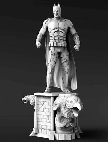 Batman Dark Knight Model Kit Para Armar Y Pintar Esc 1:13