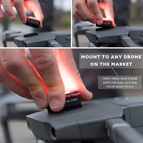 Luz Estroboscópica Para Drone Visibility, Dji, Mavic,phantom