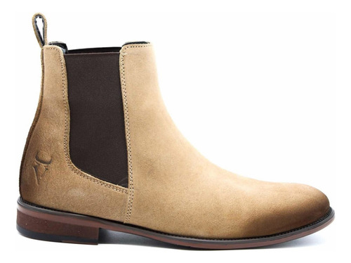 Bota Botin Chelsea Boots Piel Cuero Gamuza Hombre Caballero