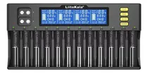 Comprar Carregador De Bateria Liitokala Lii-S12 Carga E Descarga 9v 110vu002F220v