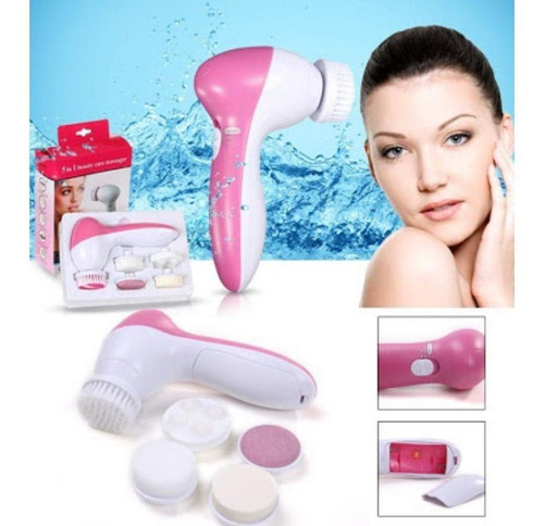 Imagem 1 de 5 de Escovinha De Limpeza Facial Eletrica Esfoliacao Massagem De