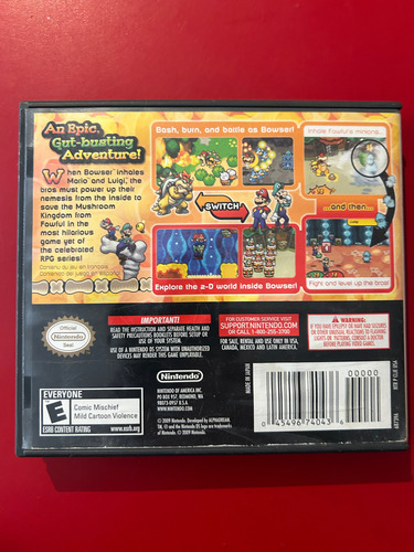 Mario & Luigi Bowses Inside Story Ds (Usado)