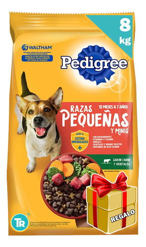 Racion Pedigree Perro Adulto Razas Pequeñas 8kgs + Obsequio