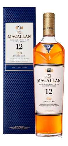 Whisky The Macallan 12 Años Double Cask 700m Con Estuche