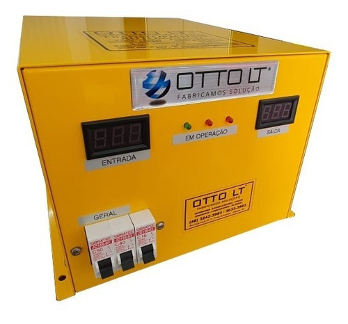 Auto Transformador Automático Bivolt 10kva 110v/220v