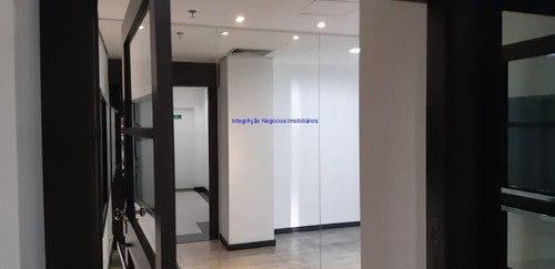 Imagem 2 de 13 de Conjunto Comercial 114.56m², 02 Banheiros E 03 Vagas Na Garagem. Condomínio Com Recepção E Segurança 24hrs. Excelente Localização - 21072714 - 69898587