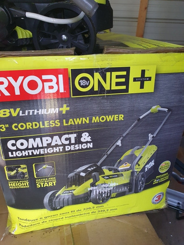 Imagen 2 de 3 de Podadora Eléctrica Ryobi 11 Amp 13 PuLG