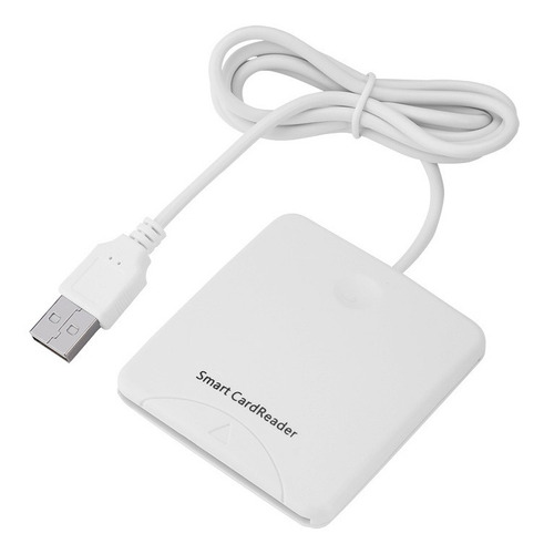 Blanco Portátil Usb De Velocidad Completa Inteligente Lector