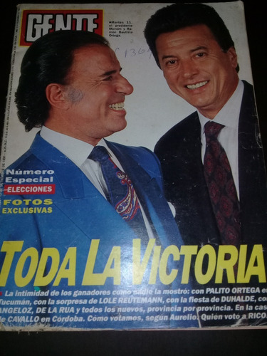 Revista **gente** Nº 1364, 12 De Setiembre De 1991 