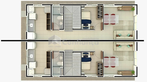 Imagem 14 de 17 de Casa Duplex Em Condomínio No Pacheco - 268