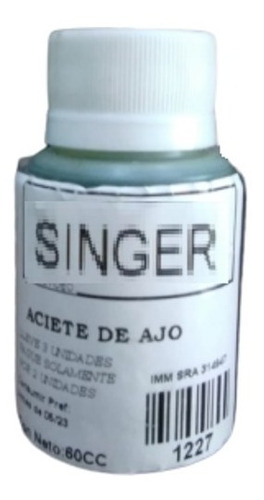 Aceite De Ajo 60ml