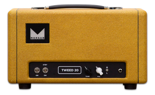 Amplificador Valvulado Morgan Tweed 20w Head  All Tube