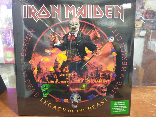 Iron Maiden Live In México (edición Eu 180gm Vinyl Colour )