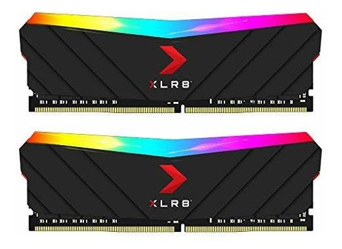 Memoria Ram De Escritorio Pny Xlr8 16gb Rgb Ddr4 3200mhz