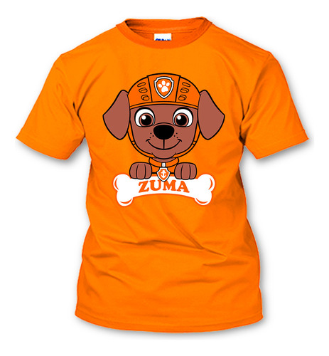 Playera Zuma Paw Patrol Todas Las Tallas