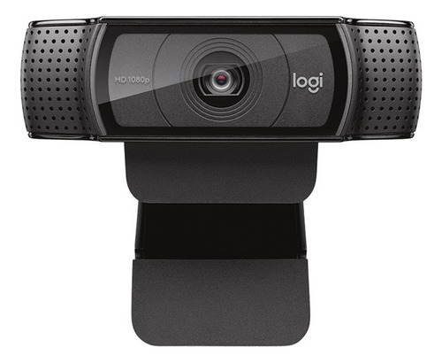 Cámara Web Logitech C922 Pro Full Hd 30fps Color Negro