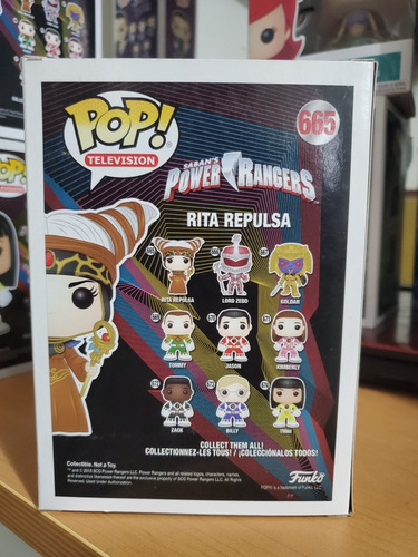 Funko Pop! Rita Repulsa 665 - Power Rangers (Usado)
