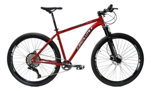 Mountain bike Absolute Wild aro 29 19 27v cor vermelho/preto